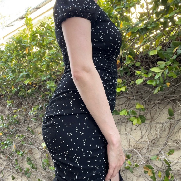 Black Dot Dress - Picture 2 of 6